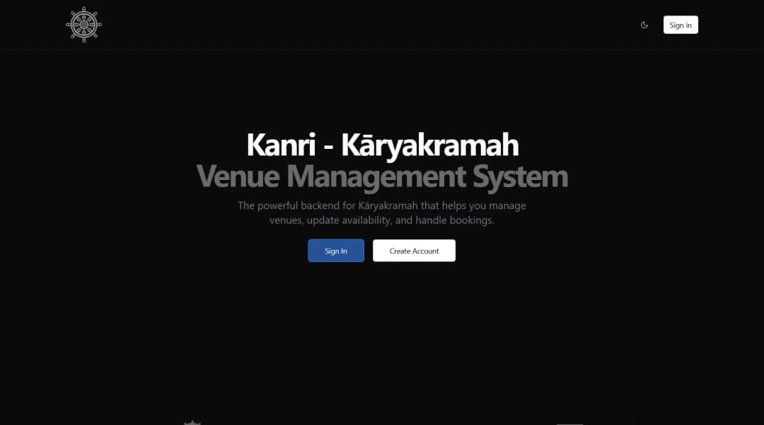 Kanri dark background